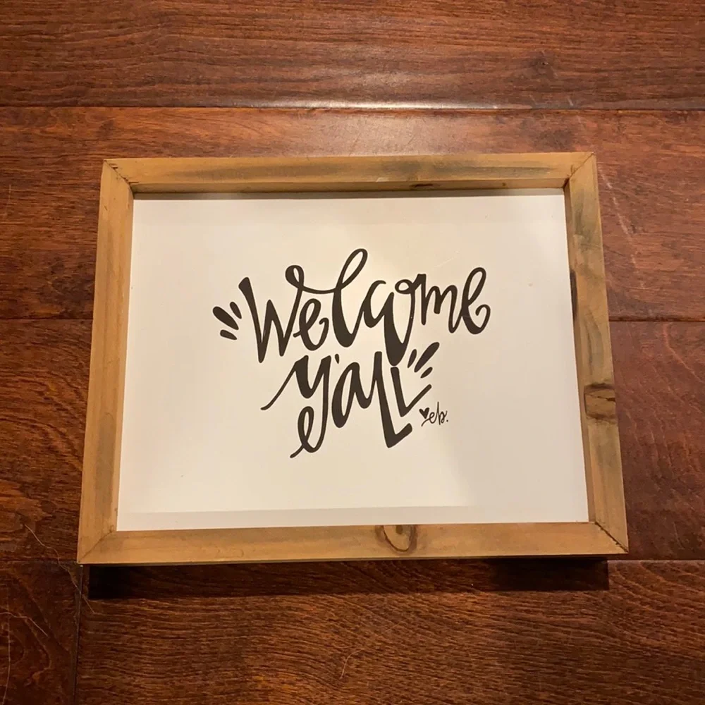 Welcome Y’all Sign - Picture 1 of 5